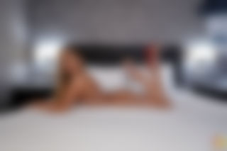 Blonde Bombshell's Bedroom Bliss: A Solo Sensation