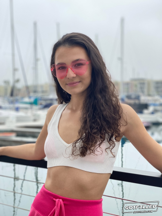 Hot Amateurs Getting Wild on the Couch and Dock