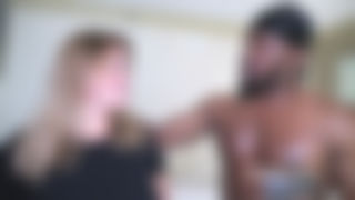 Thick Blonde Babe Kay Deore Rides Big Black Cock in Hood Sex